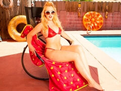 Anal, Stor rumpe, Stor kukk, Blond, Kukk suging, Bakfra, Hardcore, Pupper