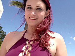 Немки, На природе, На публике, Рыжие, Молоденькие