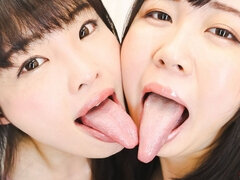Asiático, Pareja, Fetiche, Japonés, Besar, Lesbiana