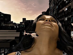 Giantess Sahrye Rising