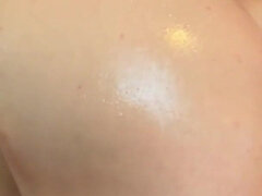 Grote kont, Seksspeelgoed, Vrouw, Machine neuken, Masturbatie, Alleen, Vibrator, Webcamera