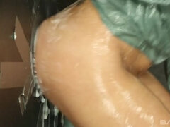 Blonde, Fétiche, Lunettes, Masturbation, Jouets