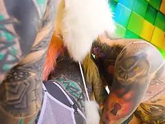 Amatør, Anal, Pik sutte, Hd, Monster, Orgasme, Tatovering, Bryster