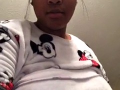 Belle grosse femme bgf, Gros seins, Noire, Noir ébène, Mamelons, Nénés