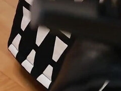 Pink Nylon & High-heeled Boots - Sensual Tease & Play