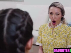 Stepdaughters Trade Dads for Naughty Fun - Family Swap Orgy