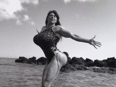 Enthousiasteling, Grote mammen, Dominatie, Vrouw, Fetisj, Hd, Italiaans, Spier