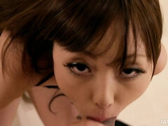 Godlike Anri Hoshizaki getting cock been blowed