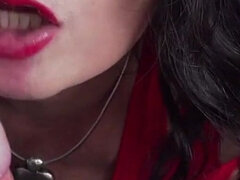 Leie, Asiatisch, Blasen, Paar, Besamung, Milf, Pov
