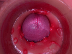 Camera in Vagina, Cervix POV, Creampie 4K