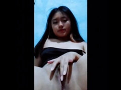 Asian Teen TOBEL Squirts Hard - Real Homemade Orgasm & Fingering