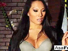 아시안, 오랄섹스, 흑갈색 머리, 크림파이, 보지