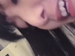 Japanese Babe Gets Her Bush Pounded Hard by a Colleague at Work After Sucking Him