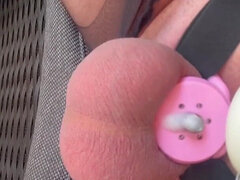 Inverted Chastity Cumming Sissy