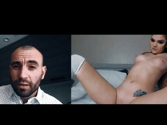 18 let, Brunetka, Přichyceni, Dcera, Rodina, Masturbace, Strip, Teenka