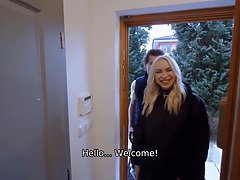 Belleza, Tetas grandes, Pareja, Cornudo, Garganta profunda, Marido, Pov, Esposa