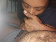 Amatør, Kukk suging, Par, Hjemmelaget, Moden