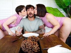 Shaggy Jade and Lucy's ffm scene