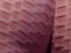 Enthousiasteling, Kont, Grote kont, Zwart, Erotisch, Dominante vrouw, Panty, Spandexonderbroek