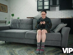 항문핥기, 큰 가슴, 양성적인, 하드코어, 항문을 햝는 행위, 러시아인, 쓰리섬, 젖가슴