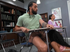 엉덩이, 오랄섹스, 미친, 음경, 에보니, 하드코어, 오르가슴, 젖은