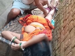 Hot Desi Indian Couple Fucking Hard in Outdoor Motel - Real Homemade Sex