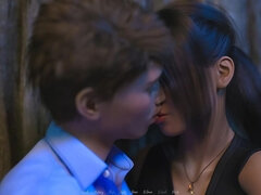 Being a Wife - V1.175 - Christine Accepted Tobey as Her Boyfriend and They Kissed