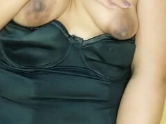 Gros cul, Femelle, Fait maison, Fille latino, Lingerie, Masturbation, Maman, Solo