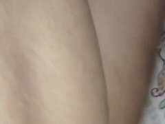 Paar, Fussjob, Freundin, Handjob, Selbstgemacht