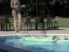 Poolside Attraction - Cherry Kiss & Nicole Smith