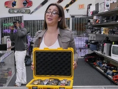 Coulisses, Brunette brune, Queue, Français, Lunettes, Hard, Bureau, Pov