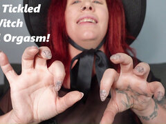 POV Tickles Until Orgasm From Witch with Sharp Nails