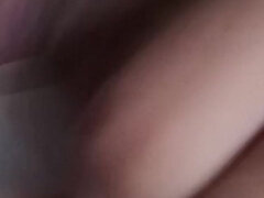 Enthousiasteling, Grote lul, Sperma, Sperma shot, Handbeurt, Indisch, Natuurlijke tieten