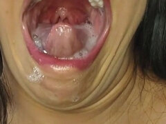 Ana Breaks Her Goat Throat with 4 Cocks at the Same Time