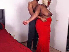 Piękne grube kobiety, Duży kutas, Czarny, Wytrysk, Ciemna karnacja