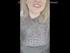 Enthousiasteling, Brits, Dominante vrouw, Duits, Huisgemaakt, Meesteres, Buiten, Trein