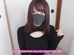 Japanese vlogger gets covered in cum on her boobs in hot bukkake session