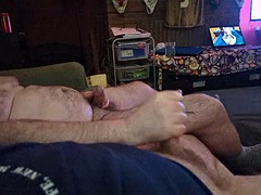 Pulled Pork - Mr. Mustache Don K. Dick jerks off hot bear Rusty Piper who shoots cum - cornfedMTdads