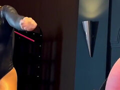 Bdsm, Blondin, Dominans, Milf, Älskarinna, Bestraffning, Spanking, Uniform