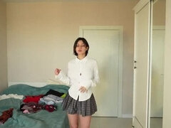 Hot Russian Murmuriel Trying On Sexy Skirts & Tops - HD 4K Porn