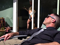 Bondage discipline sadomasochisme, Gebondenheid, Dominante vrouw, Harig, Moeder die ik wil neuken, Rijden, Verleid