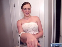 Pointy mammories inexperienced teenage girl faux audition pound for 2000 bucks