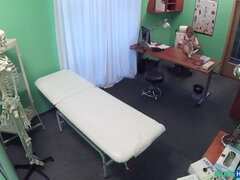 Amatoriale, Sega, Infermiera, Ufficio, Figa, Tette, Uniforme, Guardone