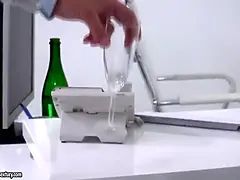 Beautiful manager christina double penetrated