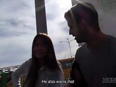 Cuckold let girlfriend have sex for money with...