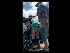 Amateur, Mamada, Británico, Coche, Pareja, Europeo, Abuelita, Hd