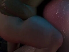 3D BBW Hot MILF Cheating with Old Short Dick