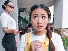 Cul, Sucer une bite, Domination, Branlette thaïlandaise, Léchez, Chatte, Adolescente, Plan cul à trois