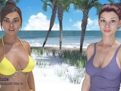 Where the heart truly lies in a hot visual novel featuring big booties and busty babes