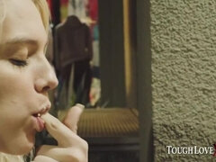 Blonde 3rd Wheel: Big Ass in Action